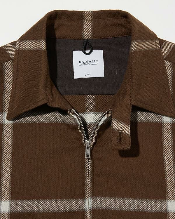 40％OFF SALE セール RADIALL ラディアル HARMANS - ZIP UP JACKET