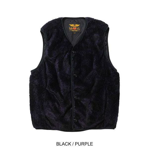 CALEE キャリー NYLON RIP FLEECE WAIST COAT -SNAKE PATTERN-