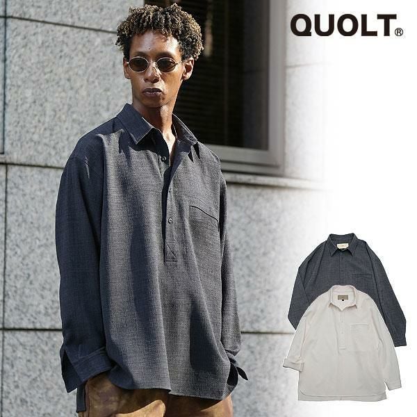 QUOLT クオルト PULLOVER SHIRTS