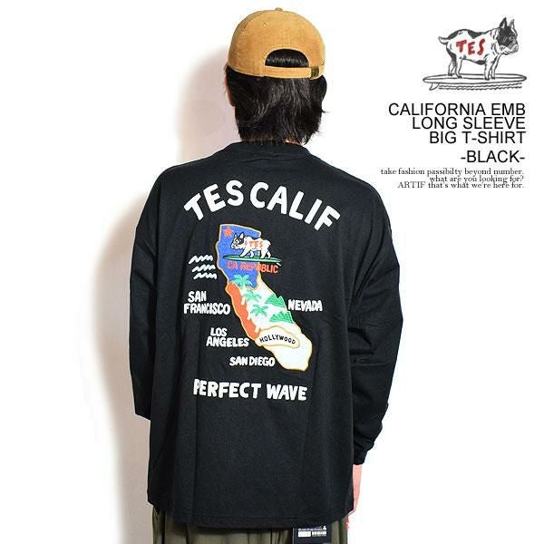 The Endless Summer エンドレスサマー TES CALIFORNIA EMB LONG SLEEVE