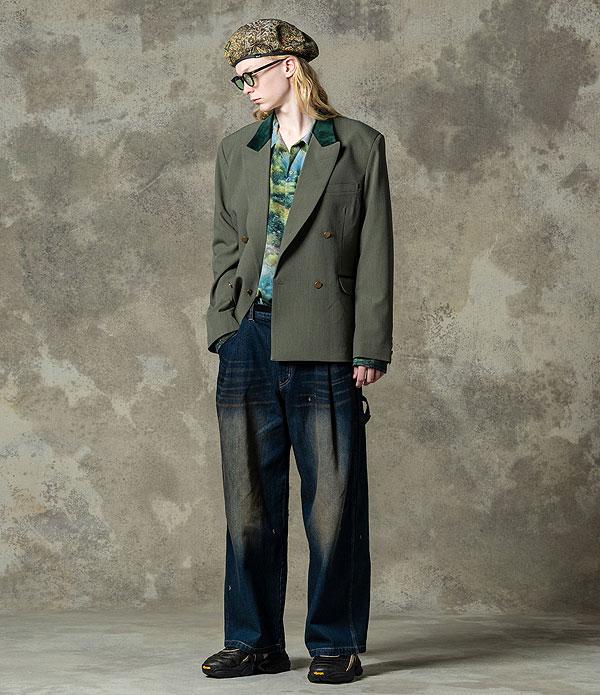 glamb グラム Red Dirt Work Denim