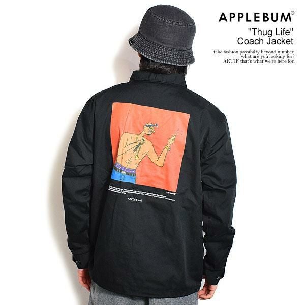 APPLEBUM アップルバム × JUTA SVOGG “Thug Life” Coach Jacket