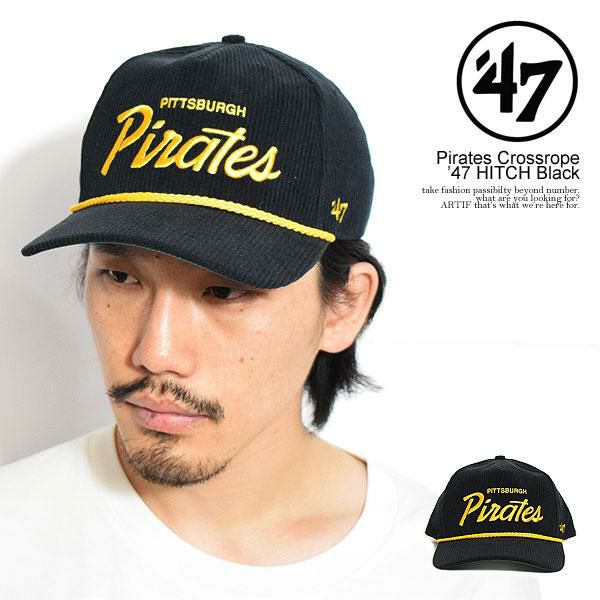 47 フォーティーセブン Pirates Crossrope '47 HITCH Black