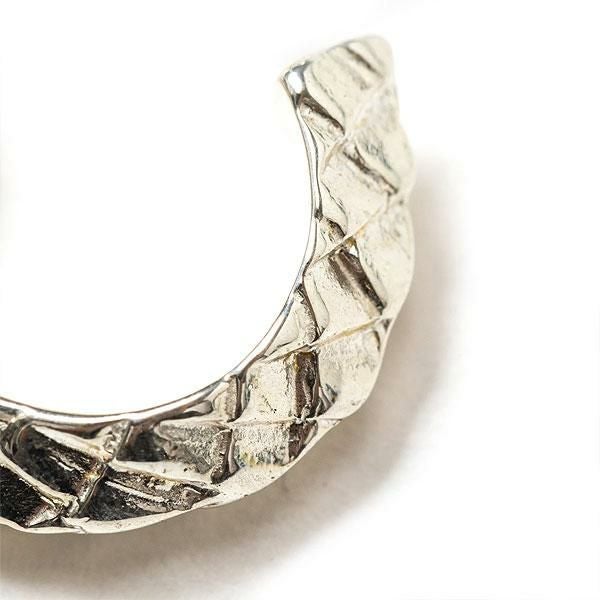 CALEE キャリー SNAKE ROLL SILVER PIERCE -REGULAR-