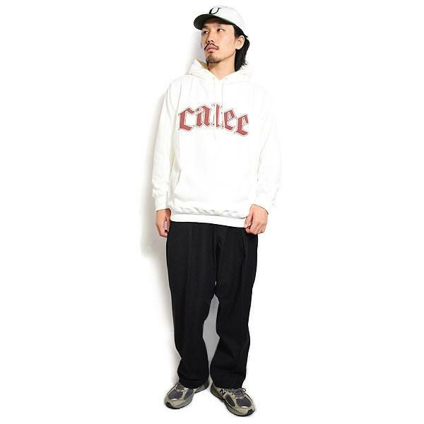 20％OFF SALEセール CALEE キャリー THERMOLITE TWILL TUCK WIDE SLACKS