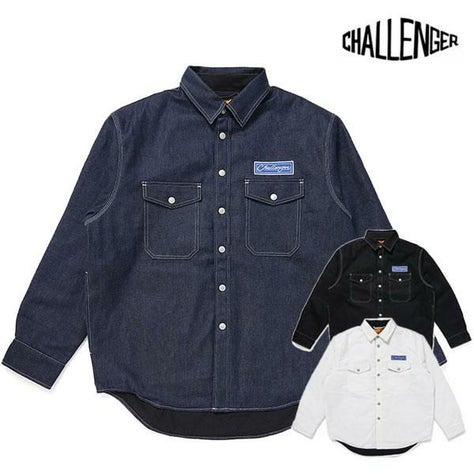 CHALLENGER チャレンジャー DENIM LINING SHIRT