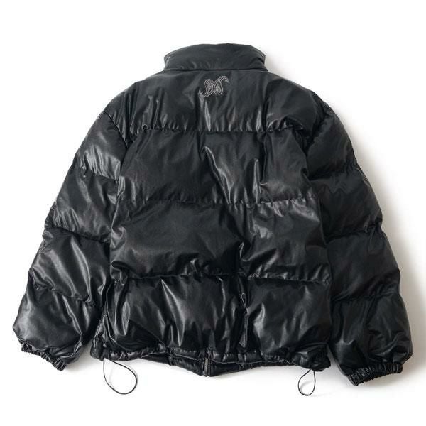 SUBCIETY サブサエティ FAUX LEATHER PADDED JKT