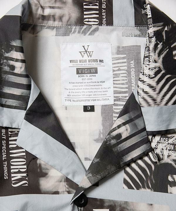 VIRGOwearworks ヴァルゴウェアワークス Photogenic shirts