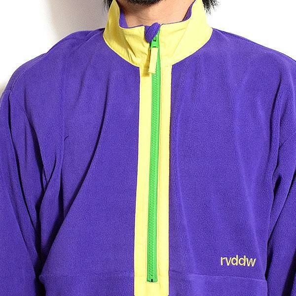 reversal リバーサル HALF ZIP COLOR FLEECE JACKET -PURPLE- | ARTIF