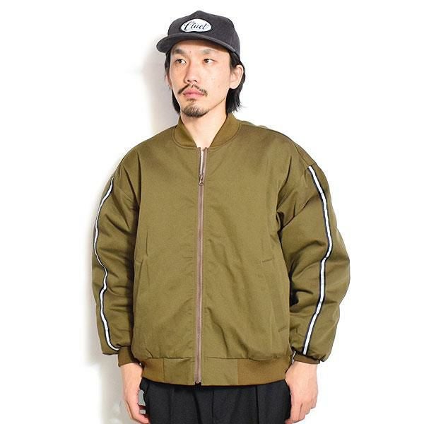 CALEE キャリー CHINO CLOTH REFLECTOR WIDE RIB JACKET