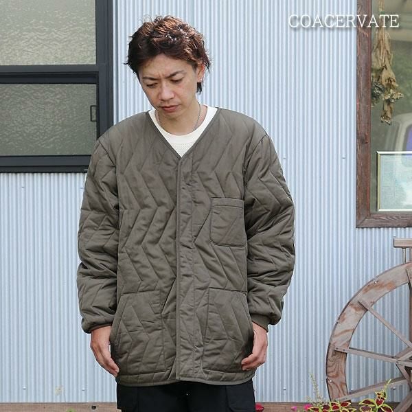 COACERVATE コアセルベート ZIG ZAG QUILTED JACKET