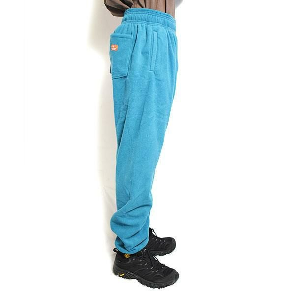 COOKMAN クックマン Chef Pants Fleece Turquoise -BLUE- | ARTIF