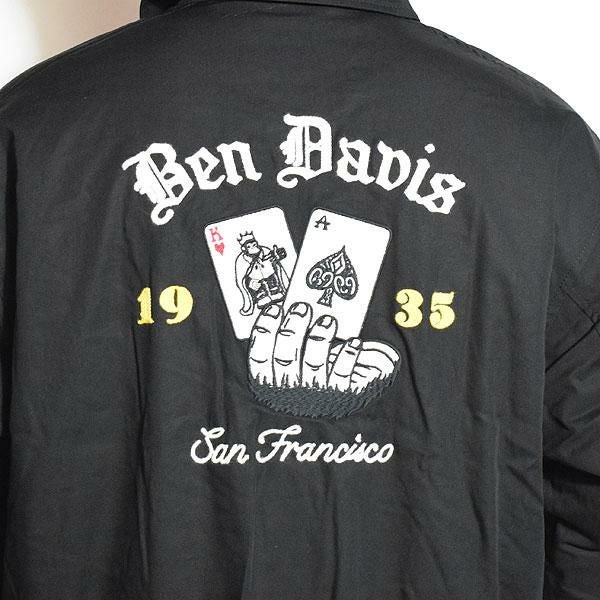 BEN DAVIS ベンデイビス CARDS EMBRO MECHANIC'S JACKET