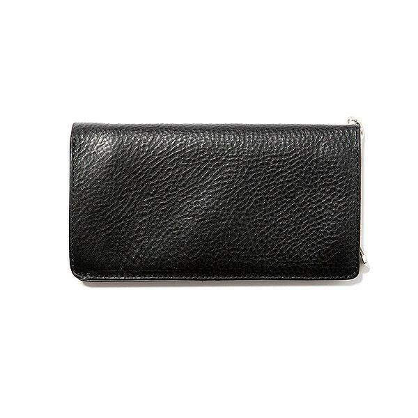 CALEE キャリー 3つ折り財布 SILVER STAR CONCHO CALEE キャリー SILVER STAR CONCHO LEATHER LONG WALLET CL-24AW031LE