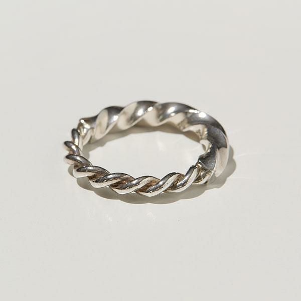 RADIALL ラディアル TWIST BOLD - PINKY RING -SILVER-