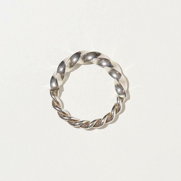 RADIALL ラディアル TWIST BOLD - PINKY RING -SILVER-