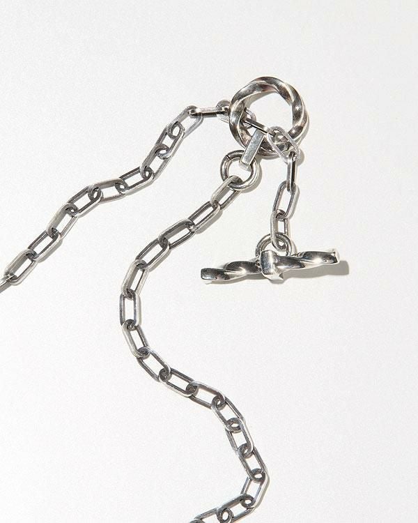 RADIALL ラディアル CABLE - T-BAR NECKLACE -SILVER-