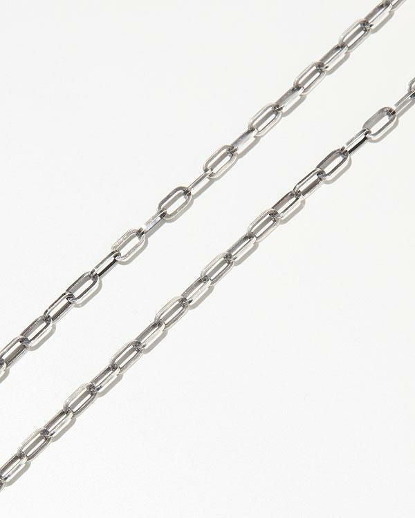 RADIALL ラディアル CABLE - T-BAR NECKLACE -SILVER-