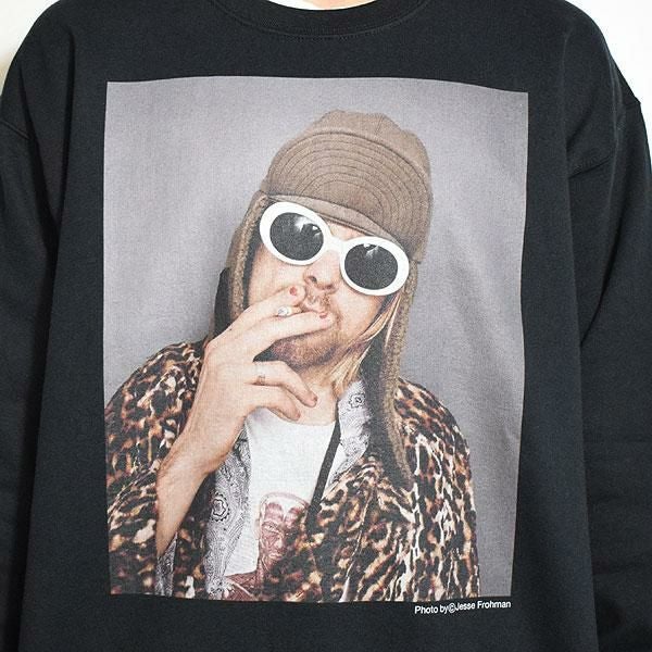 CULTURE SUPPLY カルチャーサプライ Photo Sweatshirts Kurt Cobain