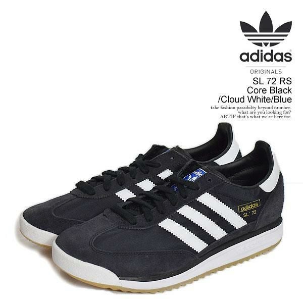 adidas Originals アディダス オリジナルス SL 72 RS Core Black/Cloud