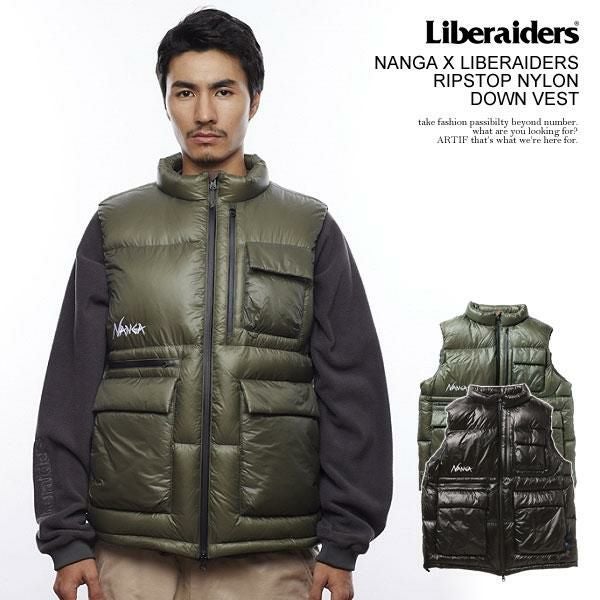Liberaiders リベレイダース NANGA × LIBERAIDERS RIPSTOP NYLON DOWN