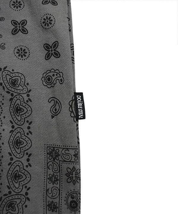 DOUBLE STEAL ダブルスティール Paisley Pattern Hoodie | ARTIF