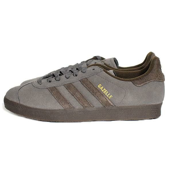 adidas Originals アディダス オリジナルス GAZELLE CHARCOAL/BROWN