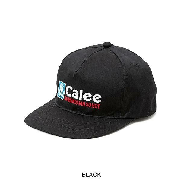 D*I様 CALEE ブラック キャップ CALEE キャリー CAL NT LOGO TWILL CAP -NATURALLY PAINT DESIGN-