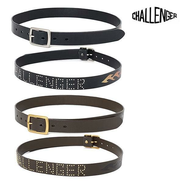 CHALLENGER チャレンジャー FIRE LEATHER BELT