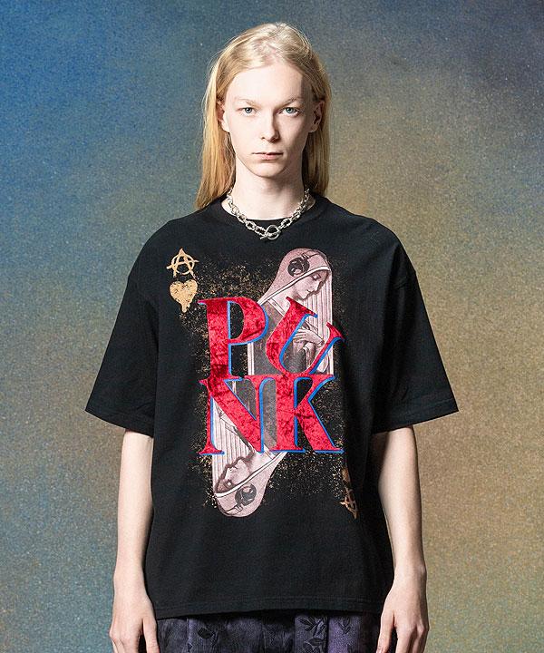 glamb グラム Punk Prayer T-Shirt