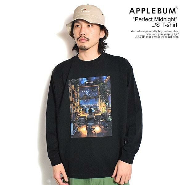 APPLEBUM アップルバム “Perfect Midnight” L/S T-shirt 12oz