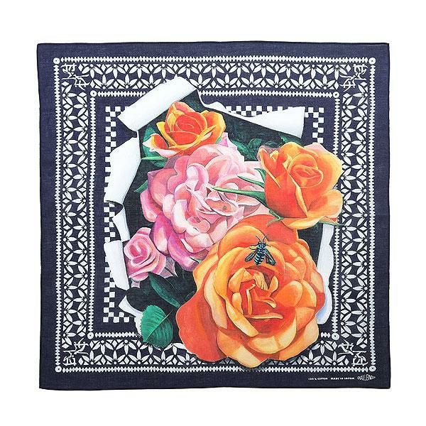 CHALLENGER 14周年 BANDANA CHALLENGER チャレンジャー FLOWER BANDANA