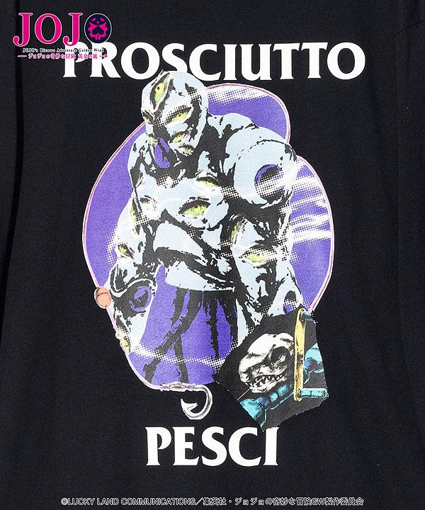 glamb Prosciutto & Pesci’s Stand長袖T 黒M glamb×ジョジョの奇妙な冒険 黄金の風 glamb グラム Prosciutto