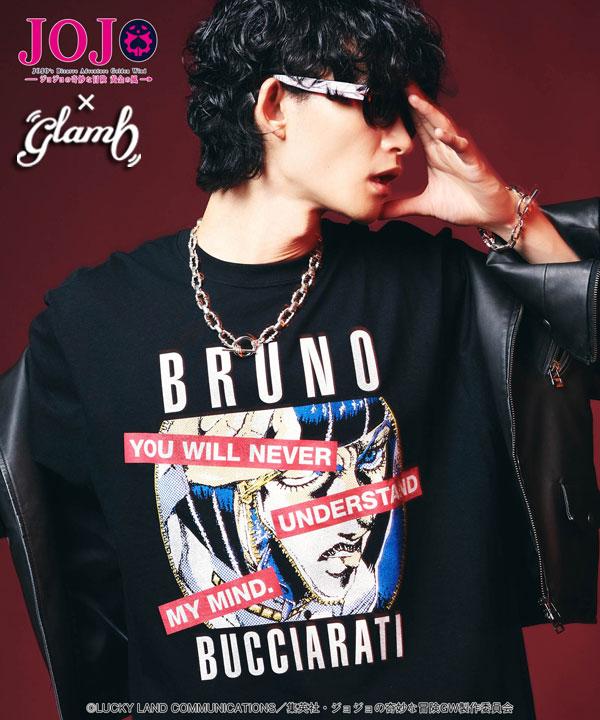 glamb×ジョジョの奇妙な冒険 黄金の風 glamb グラム Bruno Bucciarati
