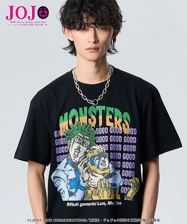 grambジョジョコラボTシャツ glamb（グラム） ジョセフ&シーザー Tシャツ Joseph & Caesar T JOJO