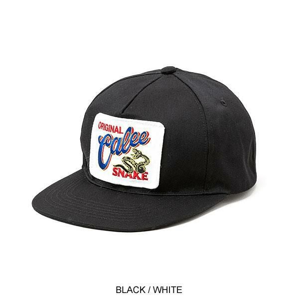 CALEE キャリー SNAKE LOGO WAPPEN CAP