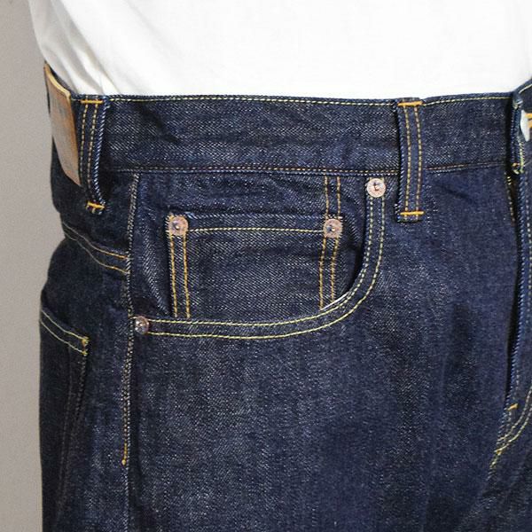 CALEE キャリー VINTAGE REPRODUCT TAPERED DENIM PANTS -OW-