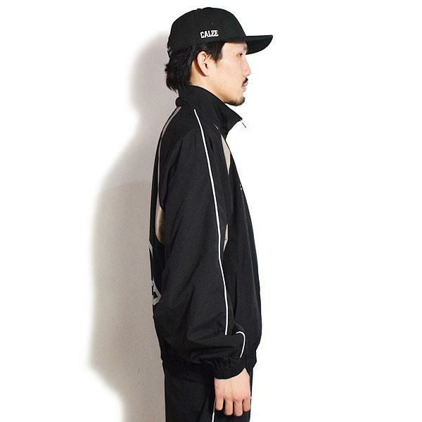 CALEE キャリー × NEWERA CALEE LOGO OVERSIZED PIPING TRACK JACKET