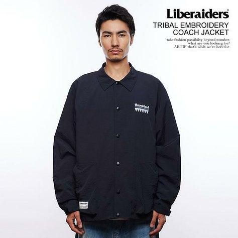 Liberaiders リベレイダース TRIBAL EMBROIDERY COACH JACKET | ARTIF 