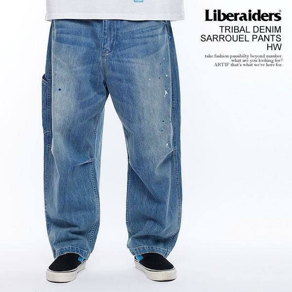 パンツ Liberaiders TRIBAL DENIM SARROUEL PANTS 000000120567-01.jpg?size=xl&w=