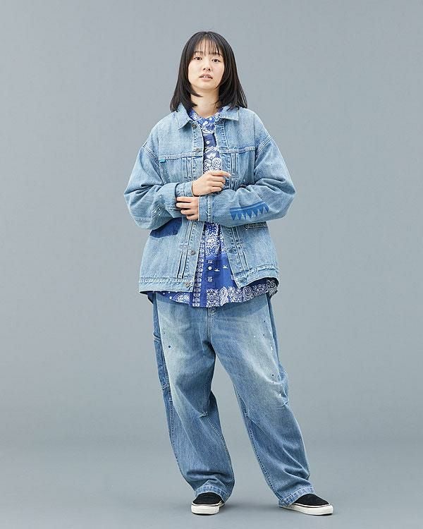 Liberaiders リベレイダース TRIBAL DENIM SARROUEL PANTS HW | ARTIF
