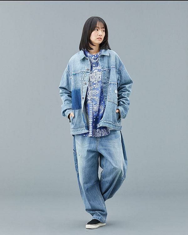 パンツ Liberaiders TRIBAL DENIM SARROUEL PANTS Liberaiders リベレイダース TRIBAL DENIM SARROUEL PANTS HW | ARTIF