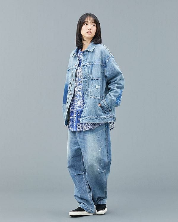 Liberaiders リベレイダース TRIBAL DENIM SARROUEL PANTS HW | ARTIF