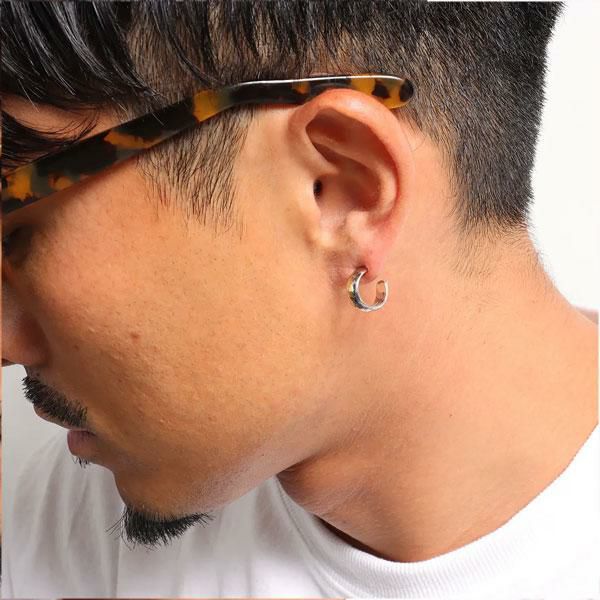 VIVIFY ビビファイ Back Hallmarks Pierce / Hammered finish / Round
