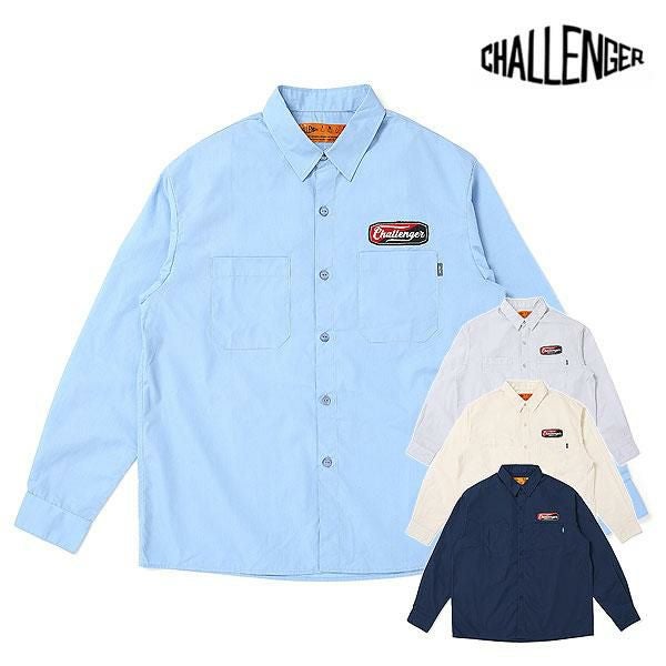 CHALLENGER チャレンジャー L/S PATCHED WORK SHIRT