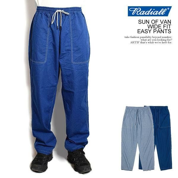 RADIALL ラディアル SUN OF VAN - WIDE FIT EASY PANTS