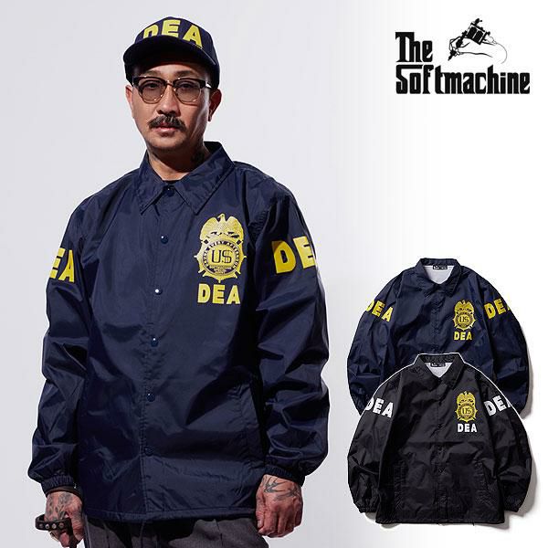 ジャケット・アウター SOFTMACHINE DEA JACKET BLACK XXL SOFTMACHINE ソフトマシーン DEA JK(COACH JACKET)