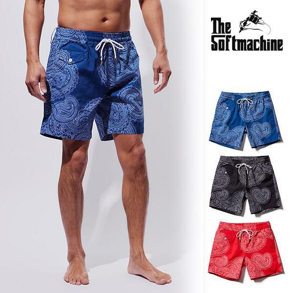 SOFTMACHINE ソフトマシーン ボードショーツ 水着 サーフショーツ SOFTMACHINE ソフトマシーン GENE BOARD SHORTS(BOARD SHORTS)
