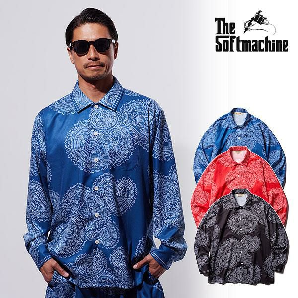 ソフトマシーン ジェネ ロングスリーブ シャツ　XL SOFTMACHINE ソフトマシーン GENE SHIRTS L/S(L/S SHIRTS)