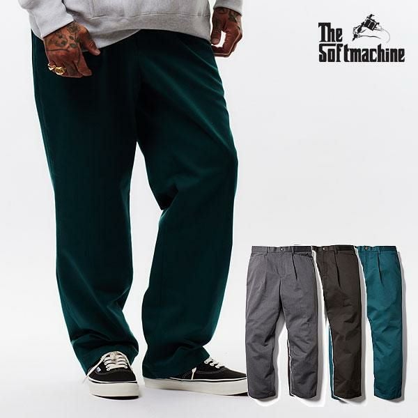 Soft machine ソフトマシーン スリーピース セットアップ SOFTMACHINE ソフトマシーン EDWARD PANTS(WORK PANTS)